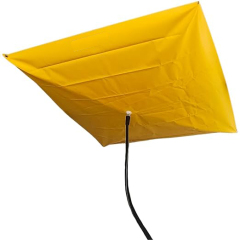 Flame Retardant Roof Ceiling Leak Diverter Drain Tarp