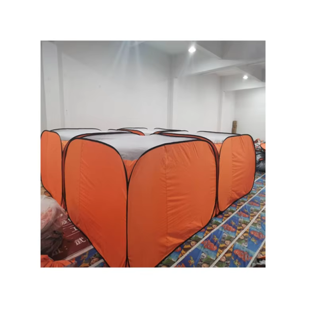 Indoor modular emergency evacuation shelter disaster relief tent