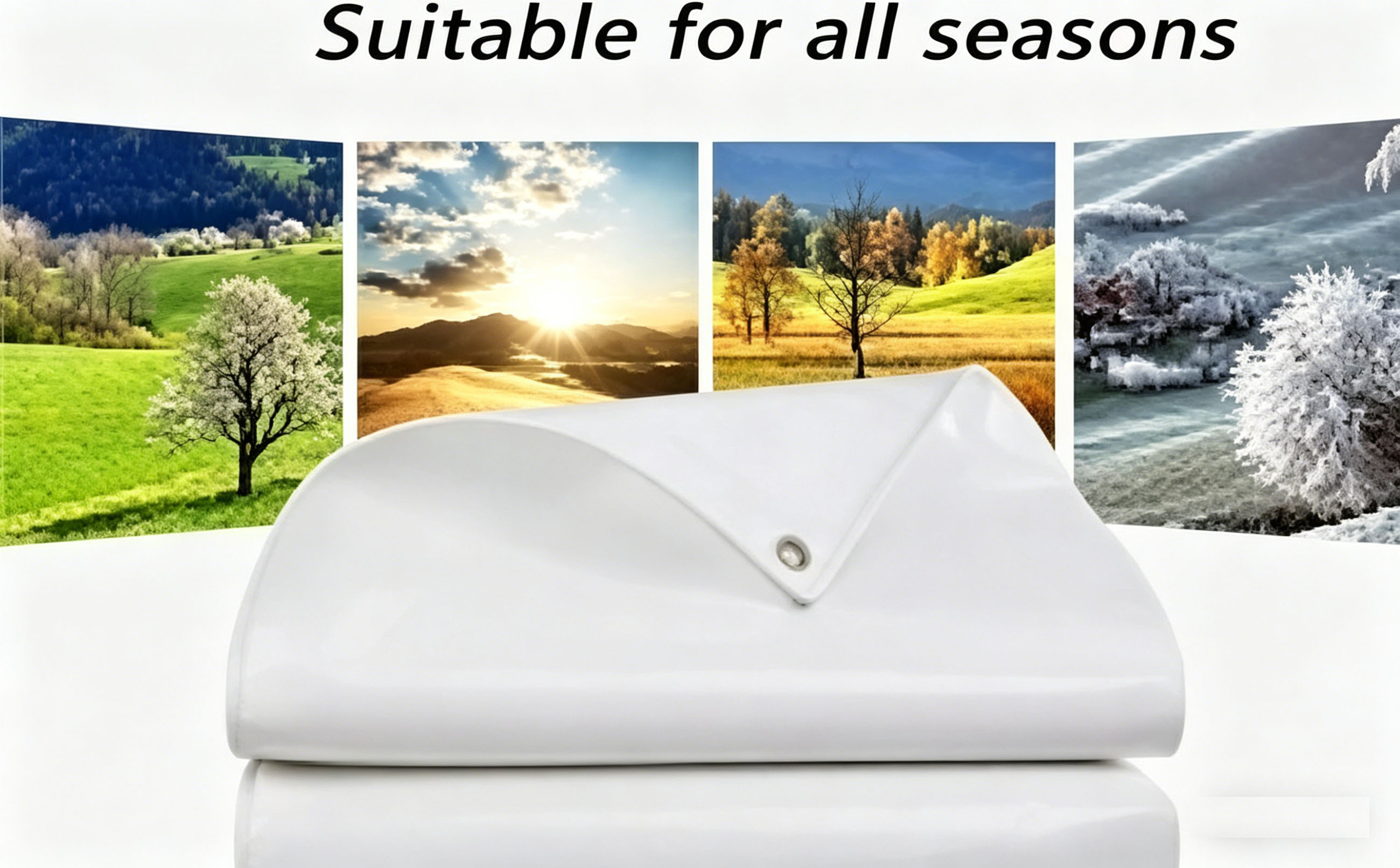 Durable PVC Canvas Tarpaulin