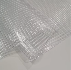 Clear Mesh Vinyl Tarp