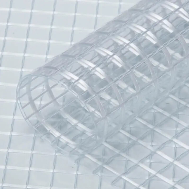 Clear Mesh Vinyl Tarp