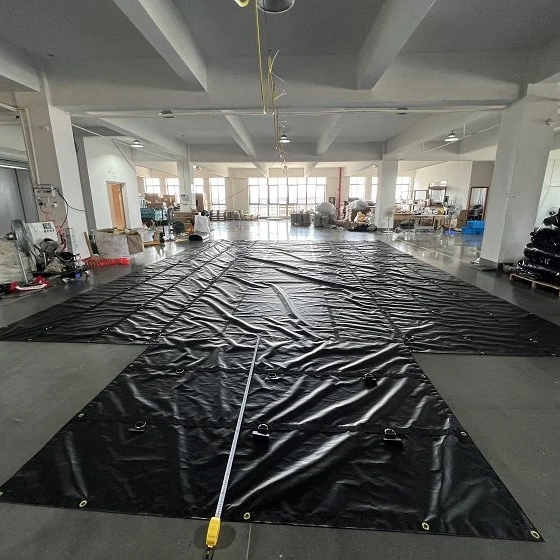 Lightweight Lumber Tarp 20' x 27' - 6' Drop Flatbed Tarp Ripstop
