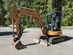 Used XCMG XE17U 2 tonne mini truck excavator