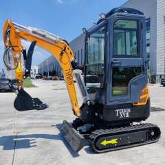 Used XCMG XE17U 2 tonne mini truck excavator