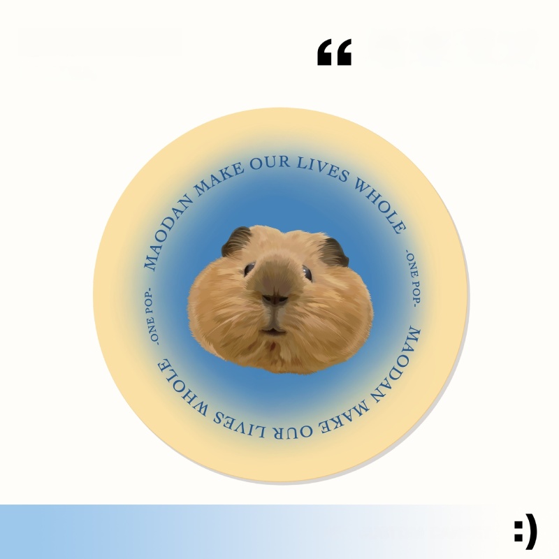 Custom-made cartoon pet round carpet, thickened skin-friendly carpet for the living room, and bedside carpet for the bedroom