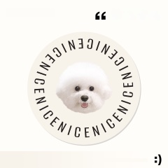 Custom-made cartoon pet round carpet, thickened skin-friendly carpet for the living room, and bedside carpet for the bedroom