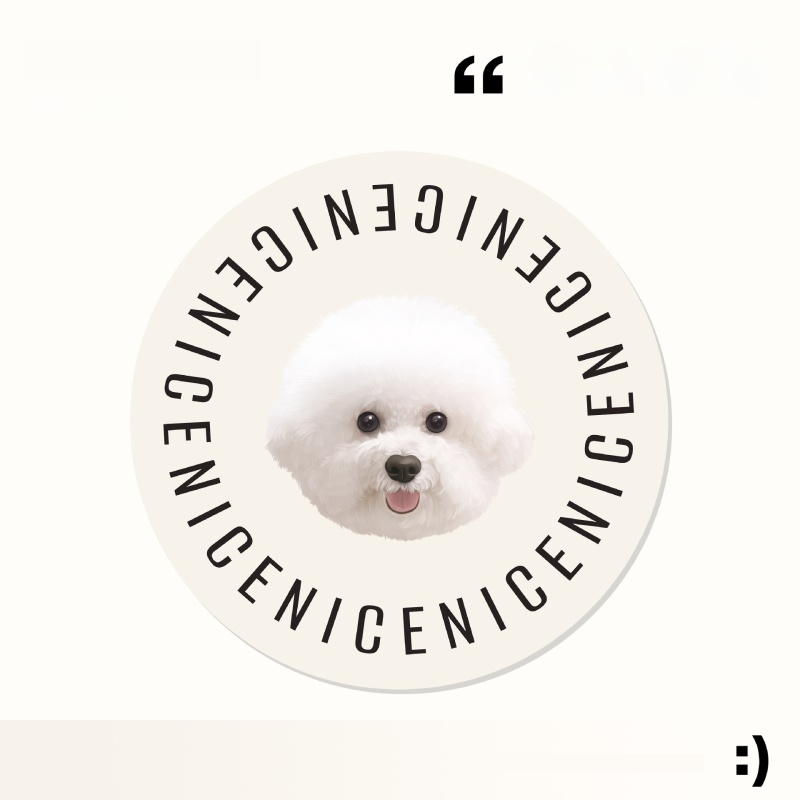 Custom-made cartoon pet round carpet, thickened skin-friendly carpet for the living room, and bedside carpet for the bedroom