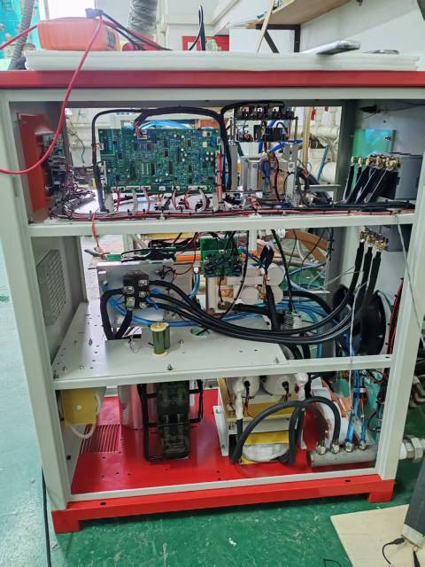 GHF-80B 50KHZ high frequency Induction heating machine
