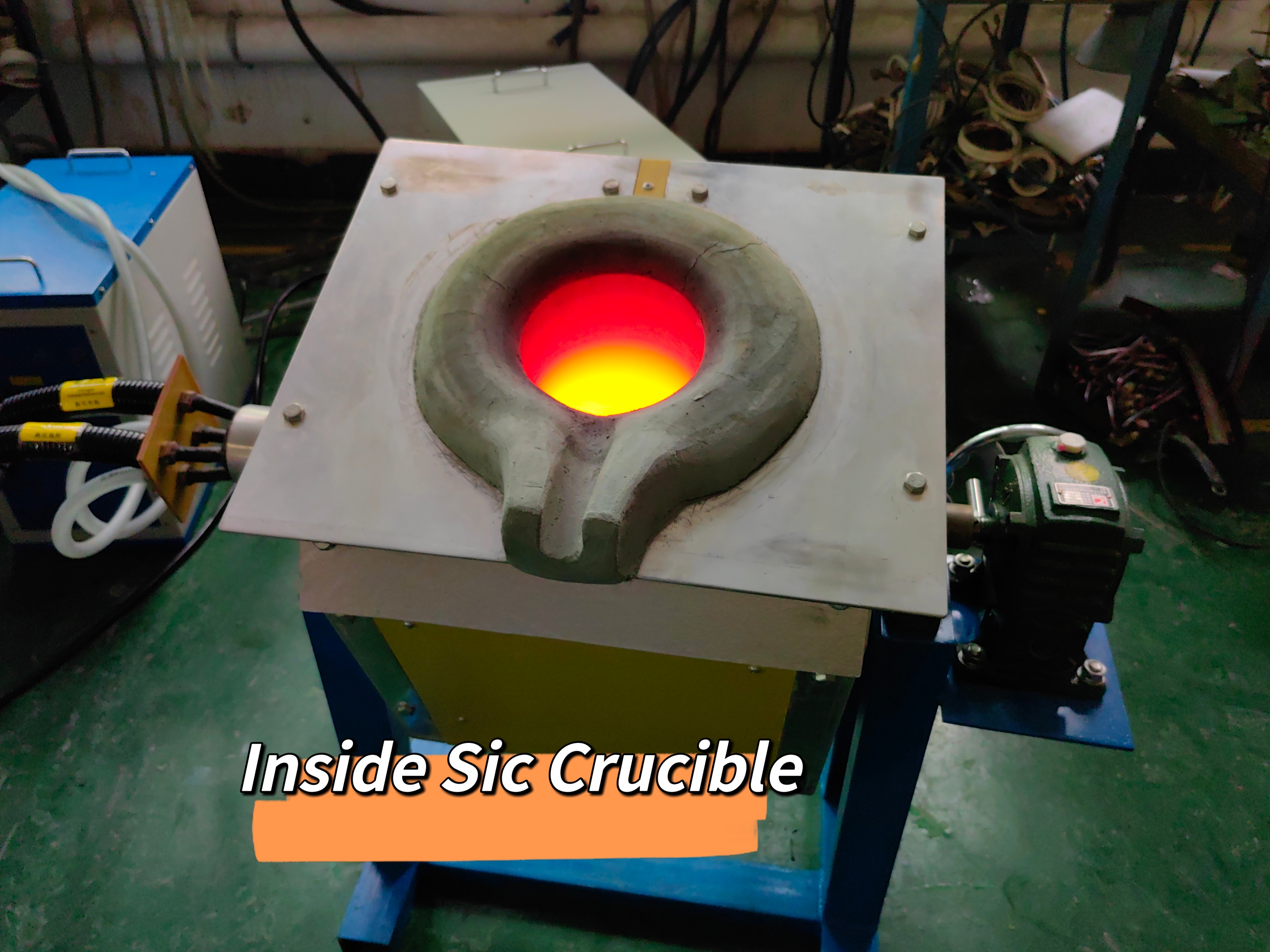 5-100KG Dump Induction melting furnace