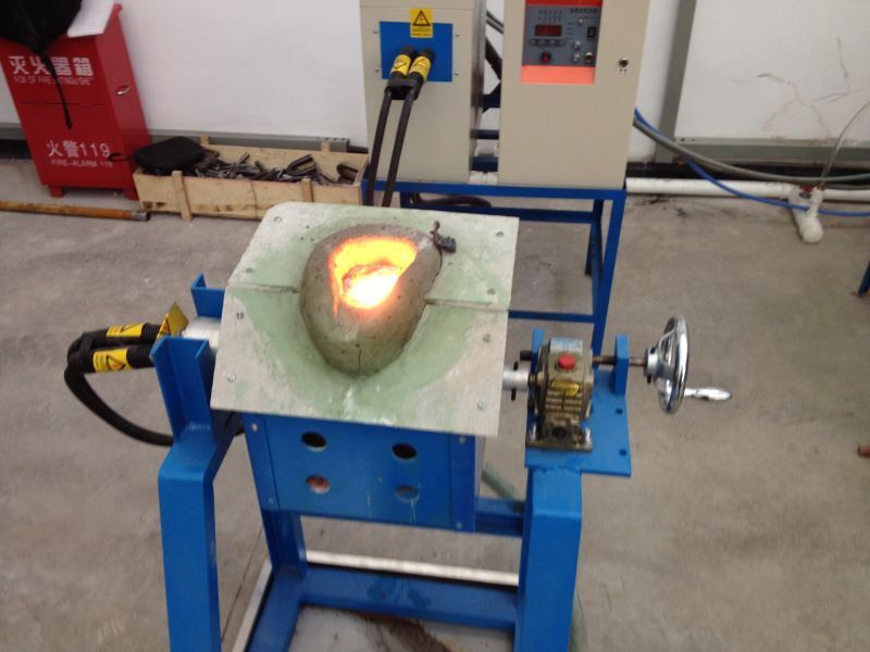 5-100KG Dump Induction melting furnace