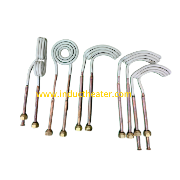Custom High-Frequency Induction Heating Coil for Water Drill, Gear, Lathe Tool, Flat Surface - Copper Pipe Heating Coil