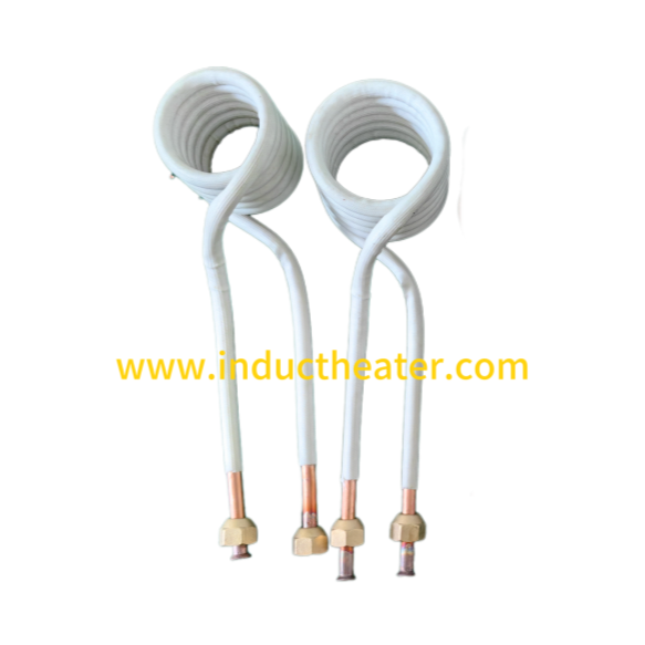 Custom High-Frequency Induction Heating Coil for Water Drill, Gear, Lathe Tool, Flat Surface - Copper Pipe Heating Coil