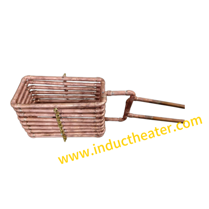 Induction heating coil& copper circle ring for medium frequency induction heating furnace