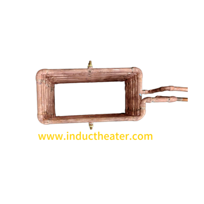 Induction heating coil& copper circle ring for medium frequency induction heating furnace