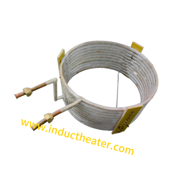 Induction heating coil& copper circle ring for medium frequency induction heating furnace