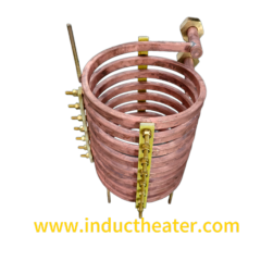 Induction heating coil& copper circle ring for medium frequency induction heating furnace