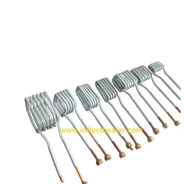 Square induction coils & copper circle for high frequency induction heating machine