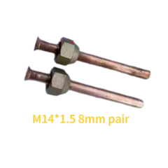 High-Frequency Welding Machine Nut – Induction Heater Flared Connector – Hexagonal Copper Lock Nut Screw
