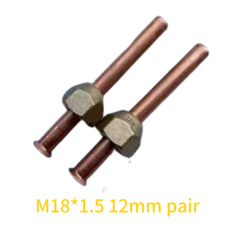 High-Frequency Welding Machine Nut – Induction Heater Flared Connector – Hexagonal Copper Lock Nut Screw