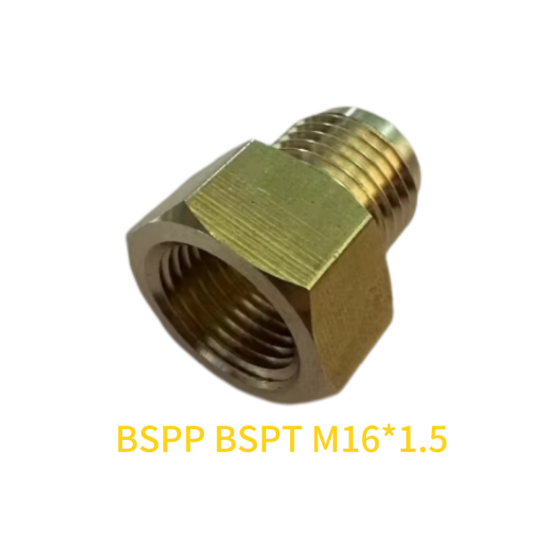 High-Frequency Welding Machine Nut – Induction Heater Flared Connector – Hexagonal Copper Lock Nut Screw