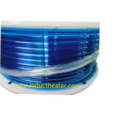 Polyether-Grade Transparent Blue PU Tubing - Frost & Crack Resistant (Taiwan Origin)