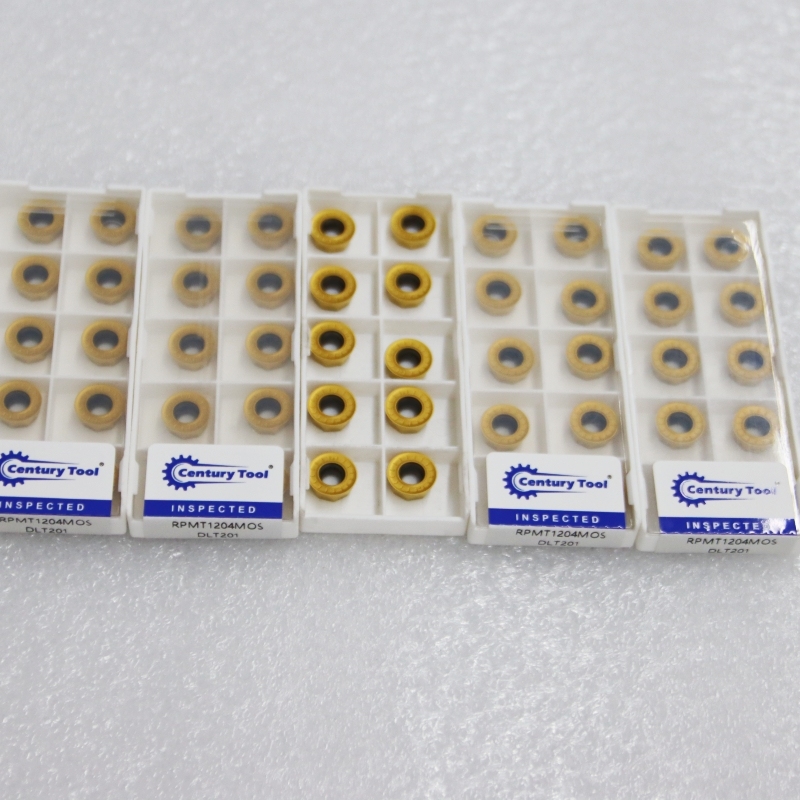 RPMT/RDMW RPMT1003 MO/RPMT1204 MO Cnc Cutting Inserts for Stainless Steel Brass Aluminum Cnc Lathe Spare Parts