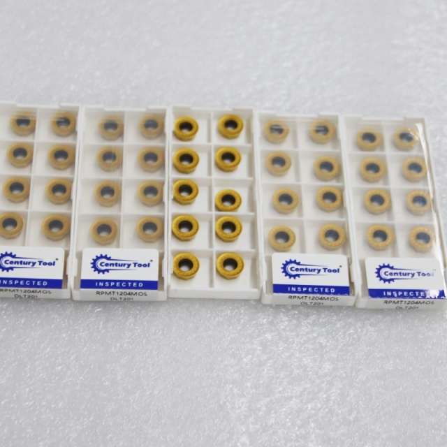 RPMT/RDMW RPMT1003 MO/RPMT1204 MO Cnc Cutting Inserts for Stainless Steel Brass Aluminum Cnc Lathe Spare Parts