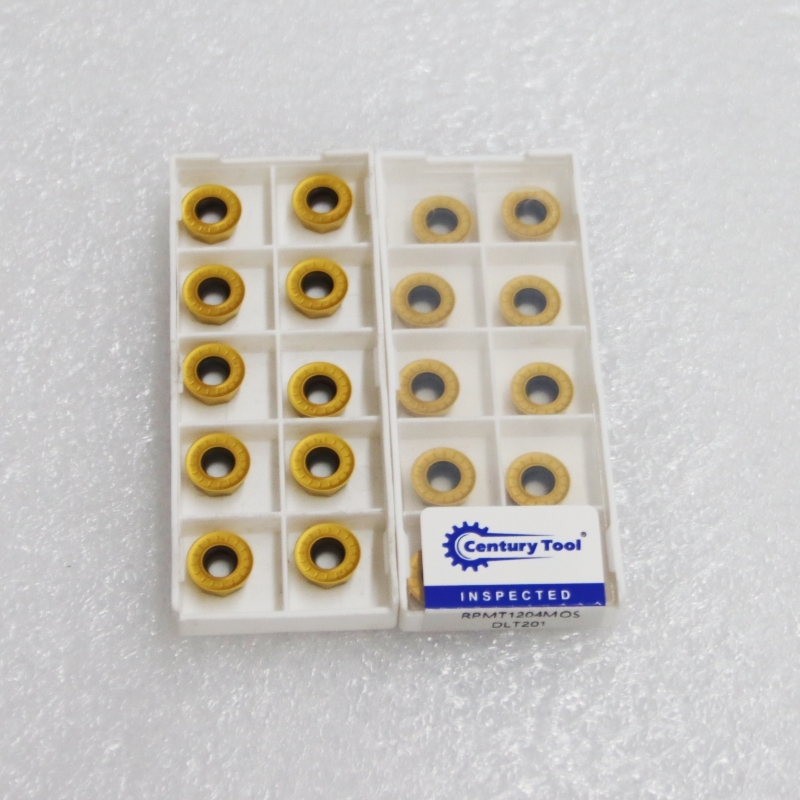 RPMT/RDMW RPMT1003 MO/RPMT1204 MO Cnc Cutting Inserts for Stainless Steel Brass Aluminum Cnc Lathe Spare Parts