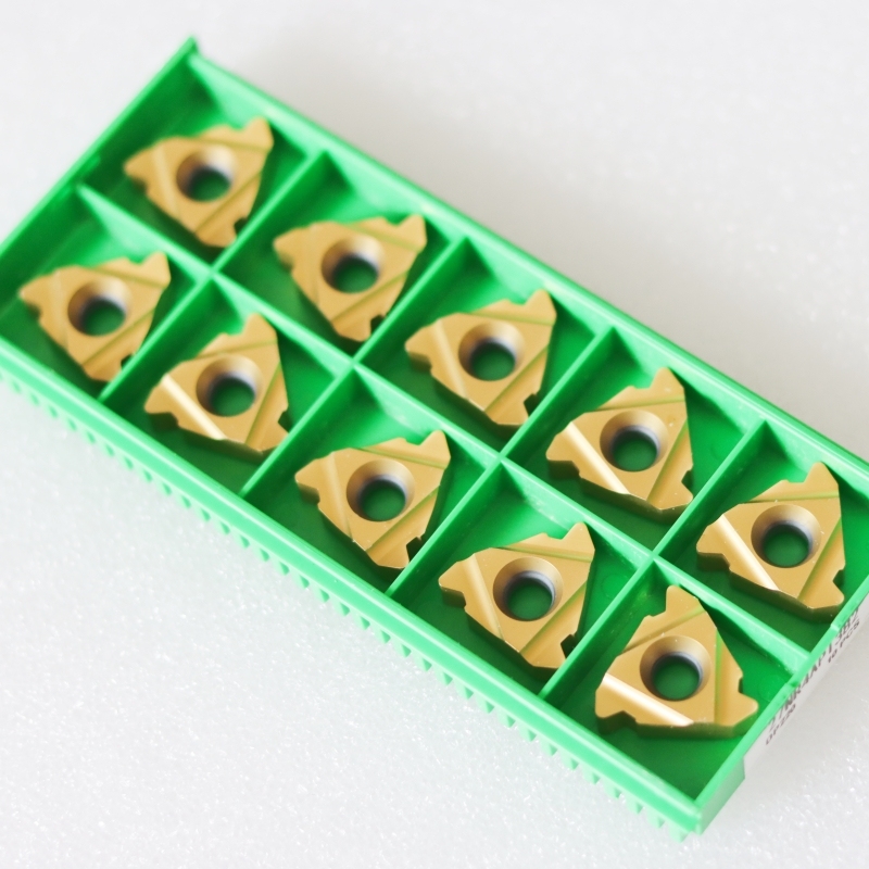 CNC Turning Blade Cemented Threading Inserts 08IR 06IR 11ER 11IR A55 A60 1.0 1.5 2.0 ISO Carbide Insert for 4140 Steel