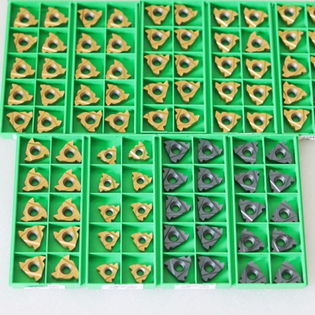 CNC Turning Blade Cemented Threading Inserts 08IR 06IR 11ER 11IR A55 A60 1.0 1.5 2.0 ISO Carbide Insert for 4140 Steel