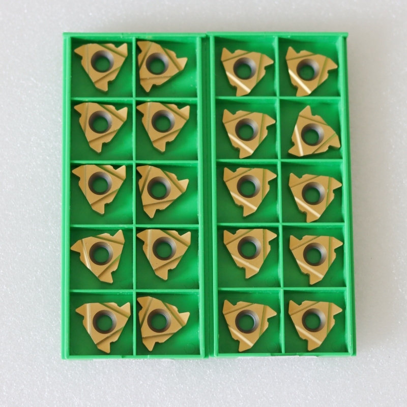 CNC Turning Blade Cemented Threading Inserts 08IR 06IR 11ER 11IR A55 A60 1.0 1.5 2.0 ISO Carbide Insert for 4140 Steel
