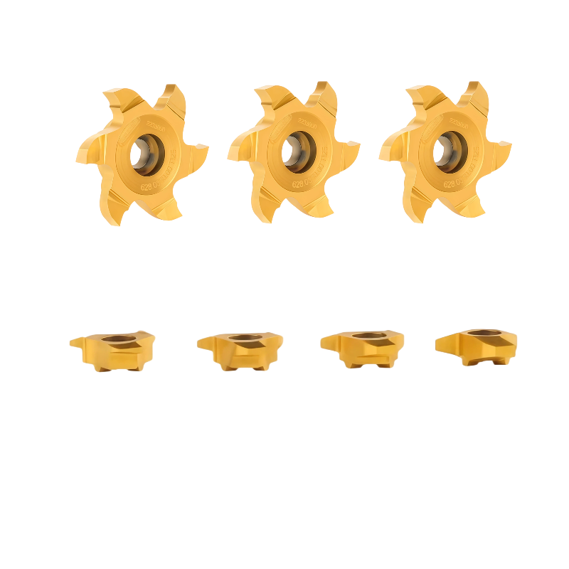 6-Flute Interchangeable Head Milling Cutter | ZZ Carbide Tool