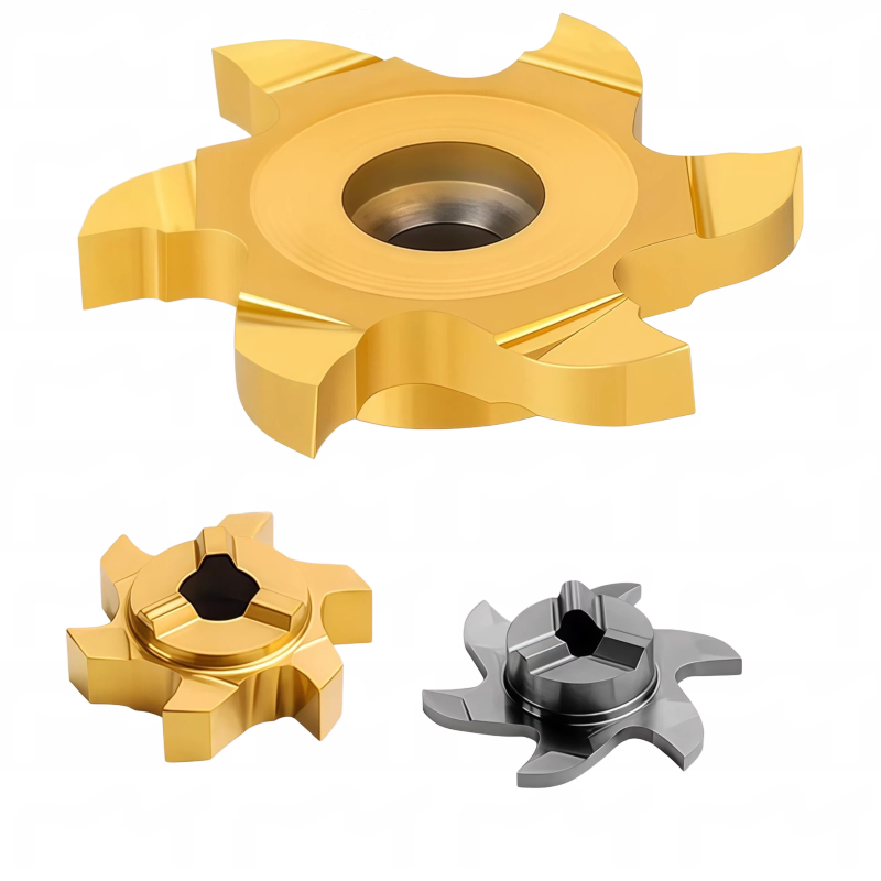 6-Flute Interchangeable Head Milling Cutter | ZZ Carbide Tool