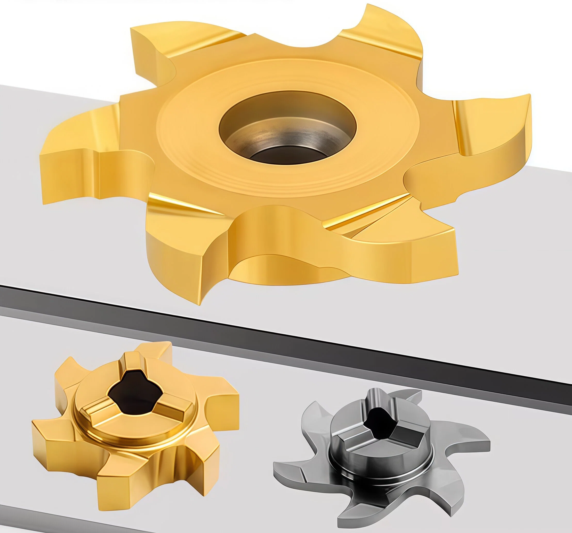 6-Flute Interchangeable Head Milling Cutter | ZZ Carbide Tool