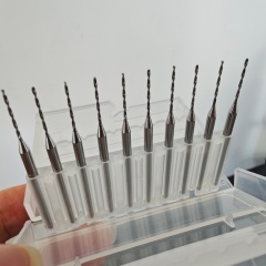 Carbide-Tipped PCB Micro Drills with Steel Shank | 0.2–0.5mm In Stock