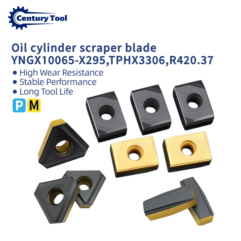 Hydraulic Cylinder Carbide Scraper Inserts Rectangular Carbide Inserts