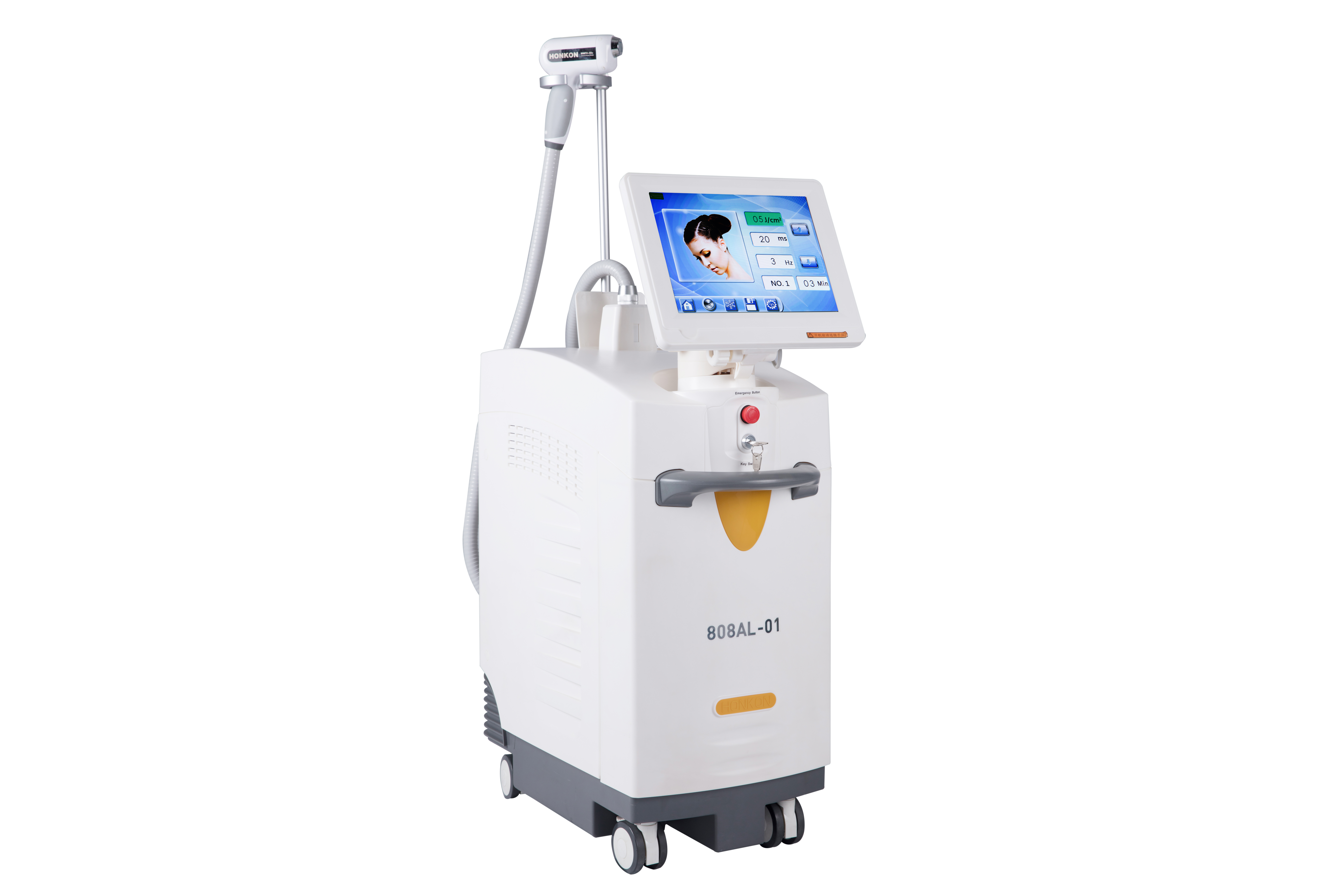 HONKON Diode Laser for Hair Removal 808AL-01