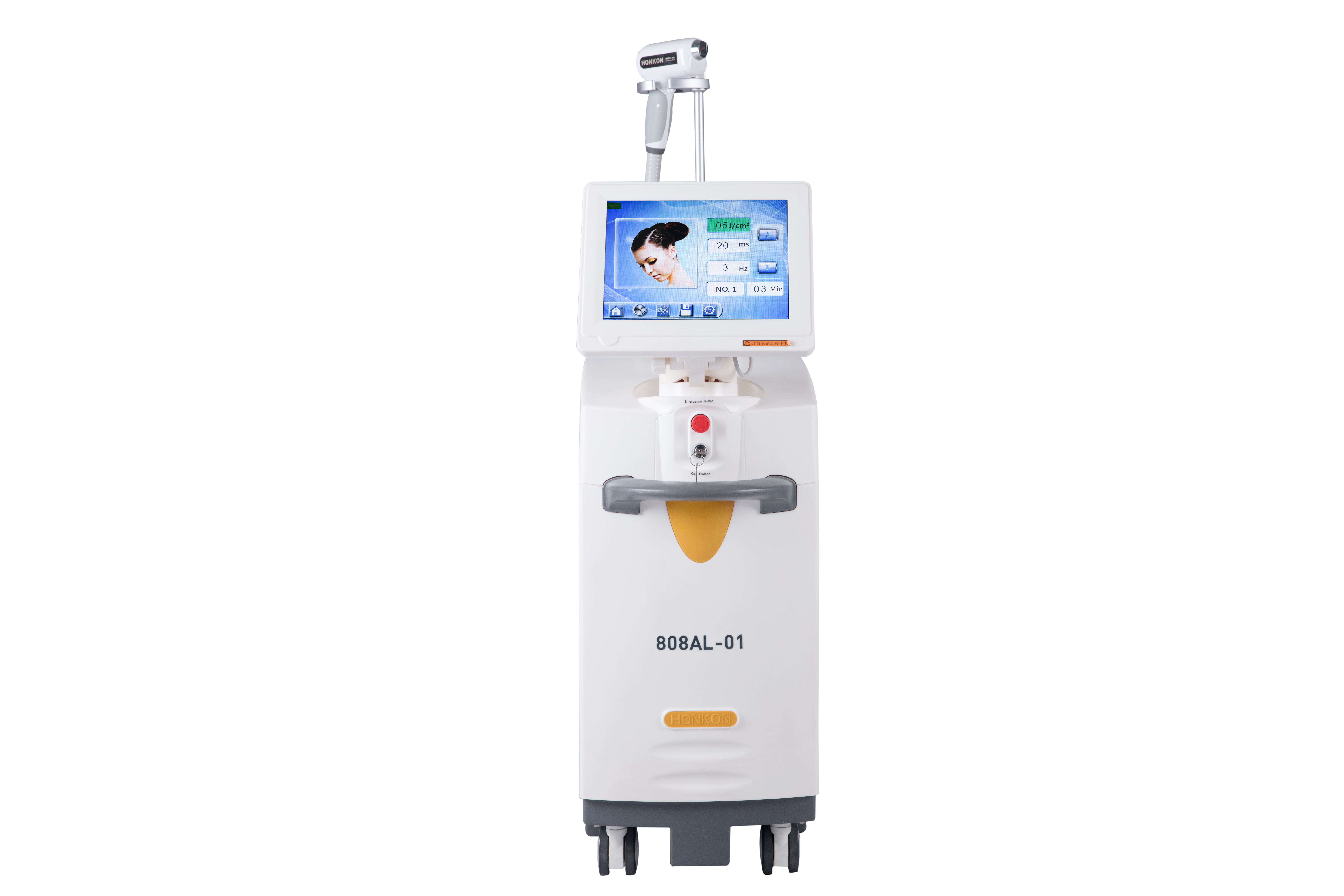 HONKON Diode Laser for Hair Removal 808AL-01