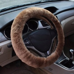 Steering wheel cover