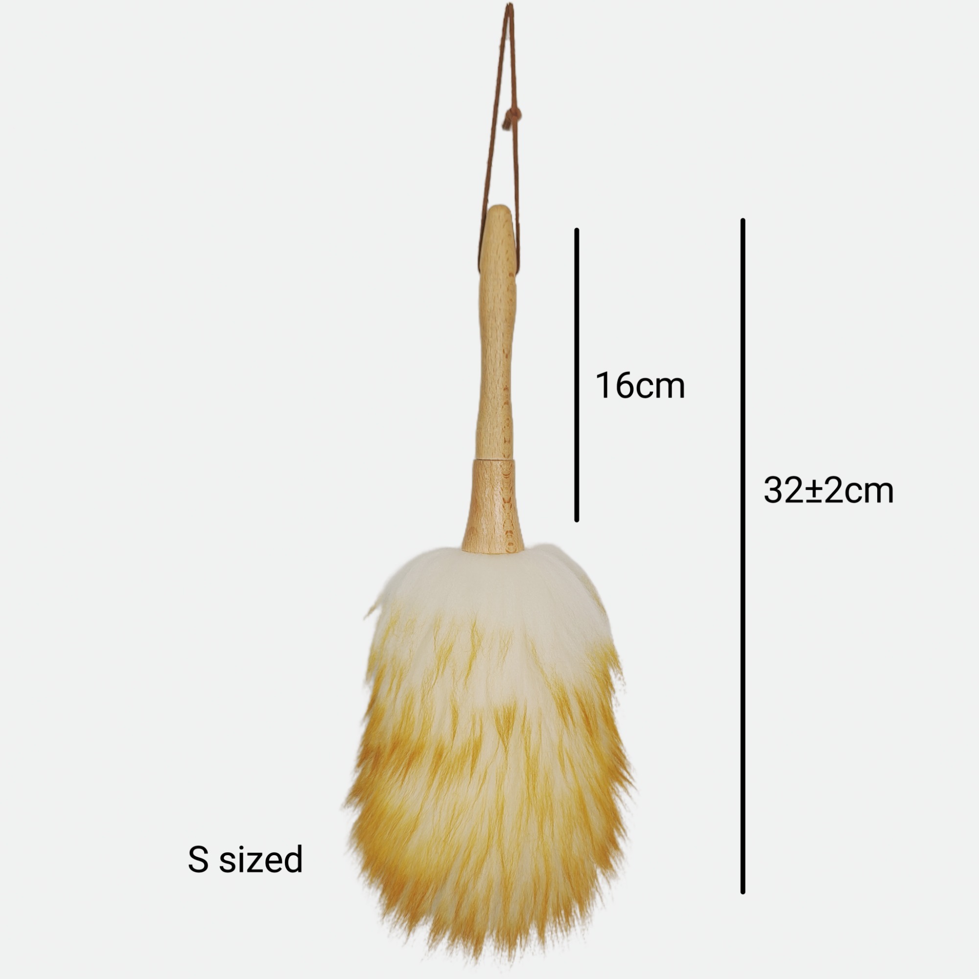 Lambswool dusters wood handle