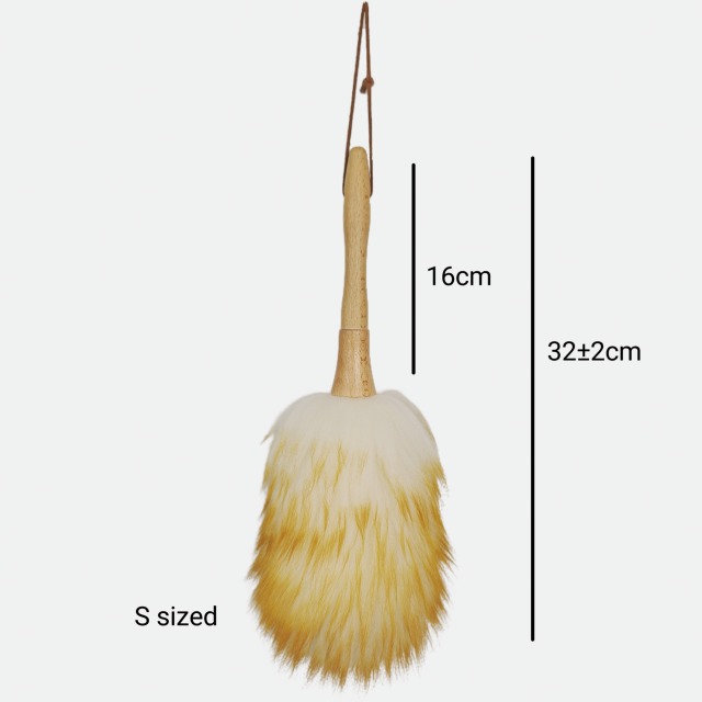 Lambswool dusters wood handle