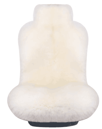 Long hair Sheepskin Seat Cover