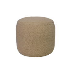 Shearling Sheepskin Pouf