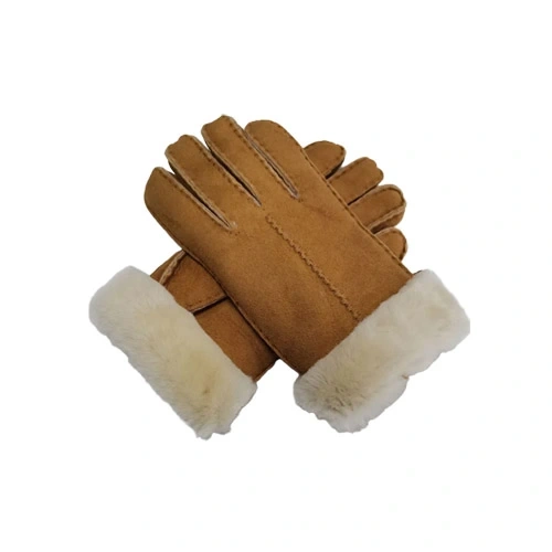 Natural Sheepskin Gloves Mittens