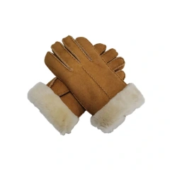 Natural Sheepskin Gloves Mittens