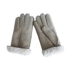 Natural Sheepskin Gloves Mittens