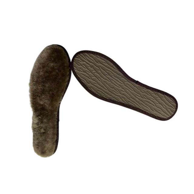 Sheepskin Insoles  - Latex Bottom