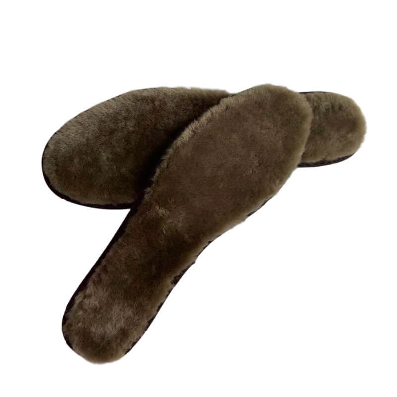 Sheepskin Insoles  - Latex Bottom