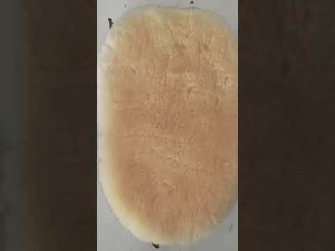 Wholesale Double-Sided Lambskin Wash Mitt - 100% Genuine Sheepskin