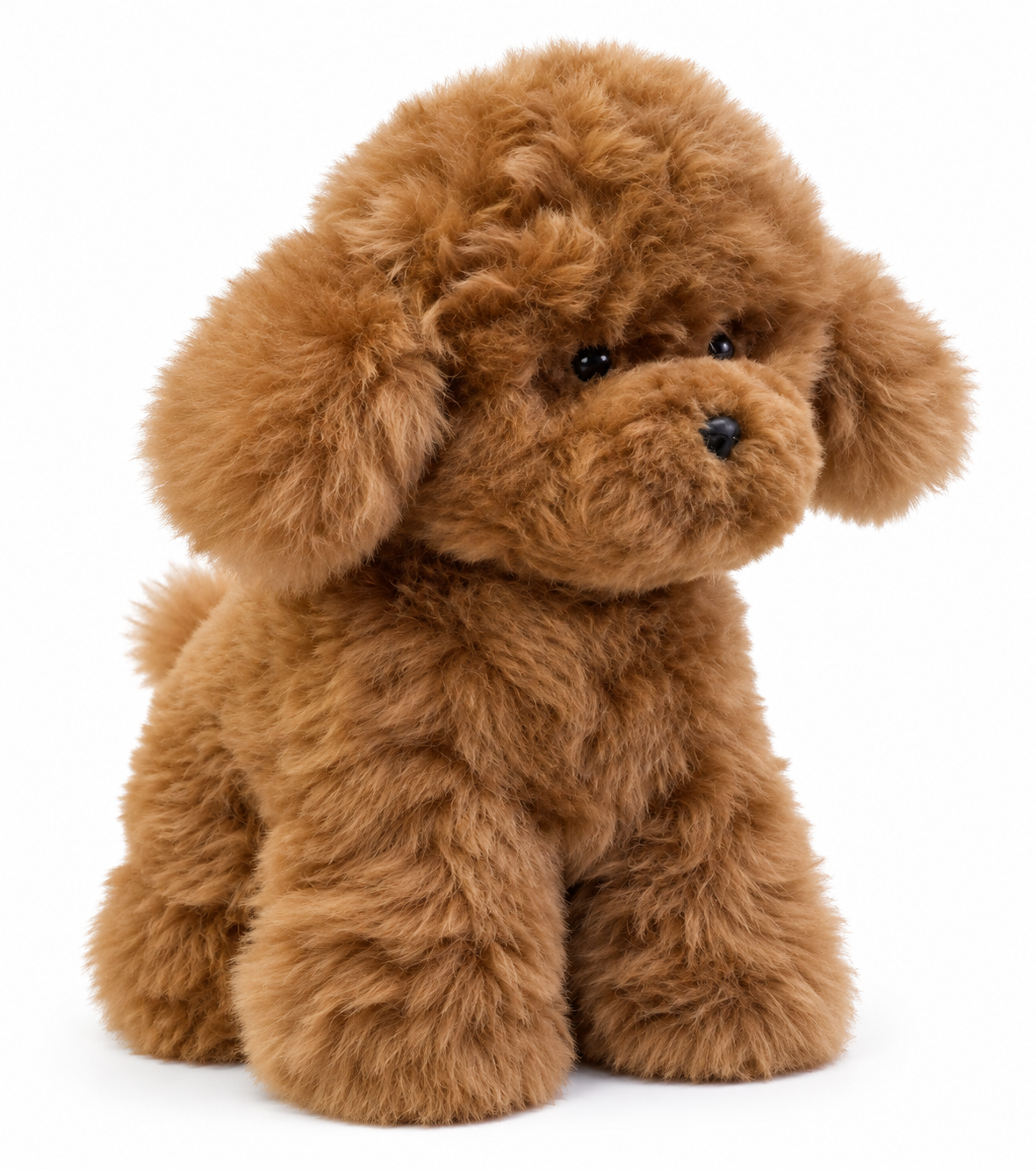 Natural Brown Sheepskin Puppy Toy Eco